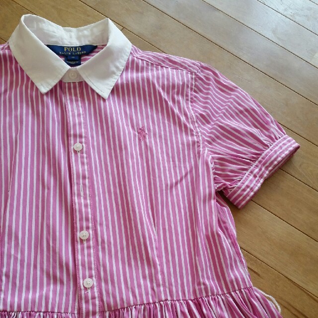 POLO RALPH LAUREN(ポロラルフローレン)のラルフローレン⭐ワンピース　140～150 キッズ/ベビー/マタニティのキッズ服女の子用(90cm~)(ワンピース)の商品写真