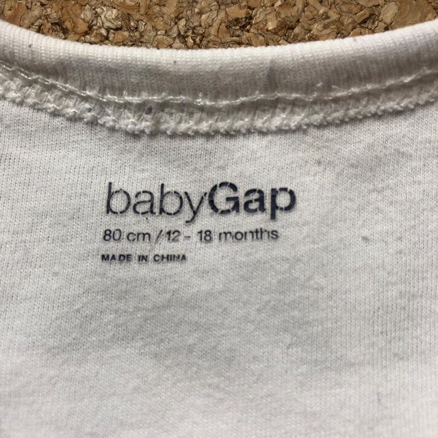 babyGAP(ベビーギャップ)のbabyGap パイル生地 カバーオール80cm キッズ/ベビー/マタニティのベビー服(~85cm)(カバーオール)の商品写真