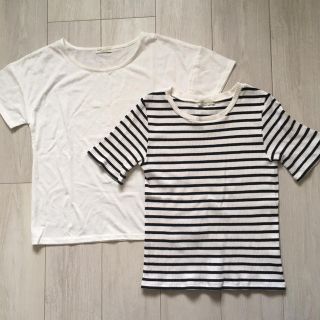 アースミュージックアンドエコロジー(earth music & ecology)のTシャツ 新品&美品2点セット アース(Tシャツ(半袖/袖なし))