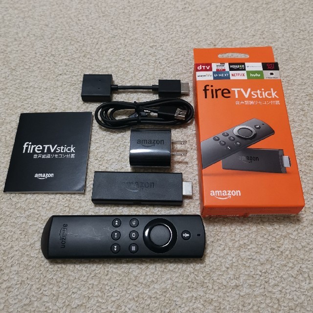 fire TV stick 音声認識リモコン付属　中古 スマホ/家電/カメラのテレビ/映像機器(テレビ)の商品写真