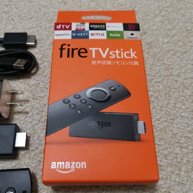 fire TV stick 音声認識リモコン付属　中古 スマホ/家電/カメラのテレビ/映像機器(テレビ)の商品写真