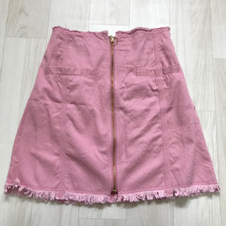 ジュエティ(jouetie)のjouetie pink skirt / ジュエティ ピンク スカート(ミニスカート)