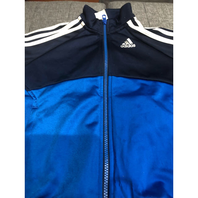 adidas(アディダス)のアディダス ジャージ キッズsize120 キッズ/ベビー/マタニティのキッズ服男の子用(90cm~)(ジャケット/上着)の商品写真