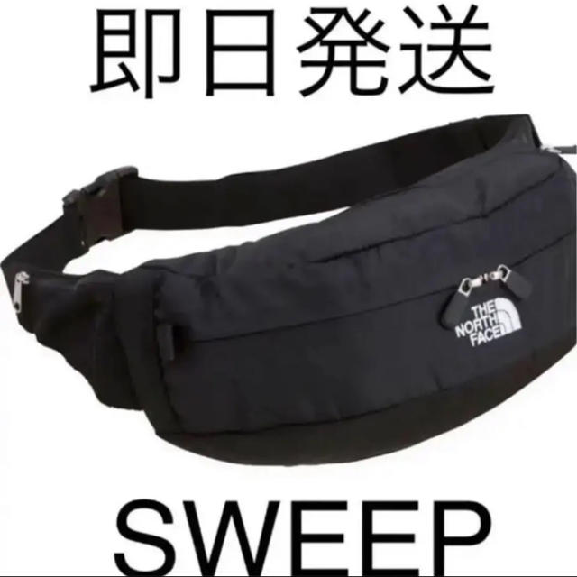 新品 ノースフェイス  sweep 4L ウエストポーチ 黒