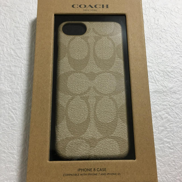 COACH iPhone 8 ケース アイボリー