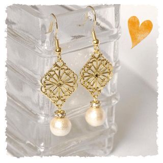 りか様♡コットンパール♡ピアス(ピアス)