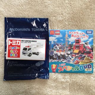 マクドナルド(マクドナルド)のマクドナルド ハッピーセット トミカ＆DVD(ミニカー)