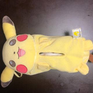 ポケモン(ポケモン)のピカチュウ ぬいぐるみティッシュケース(ティッシュボックス)