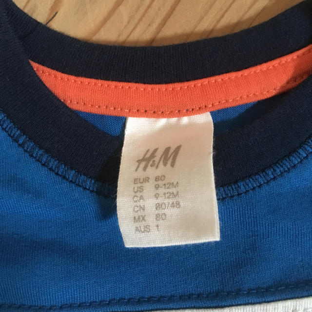 H&M(エイチアンドエム)の80サイズ Tシャツ キッズ/ベビー/マタニティのベビー服(~85cm)(Ｔシャツ)の商品写真