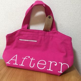 アフタヌーンティー(AfternoonTea)のAfternoon Tea キャンバス地トートバッグ ピンク(トートバッグ)