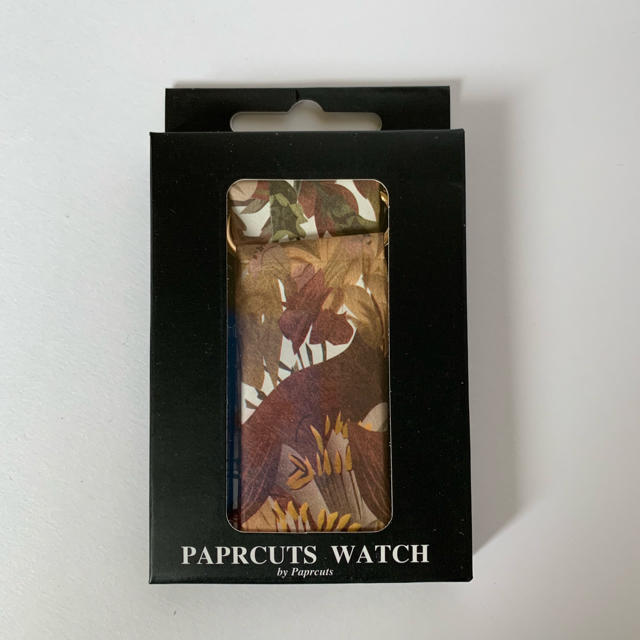 【新品】Waterproof paper watch"botanic brown メンズの時計(腕時計(デジタル))の商品写真