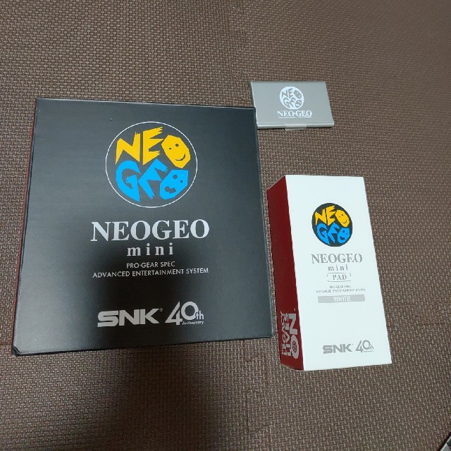 NEOGEO mini ネオジオミニ ＋PAD2個＋攻略本