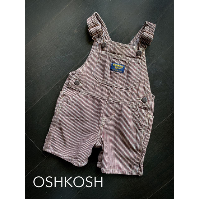 OshKosh(オシュコシュ)のオシュコシュ オーバーオール 9month (70〜80cm) キッズ/ベビー/マタニティのベビー服(~85cm)(パンツ)の商品写真
