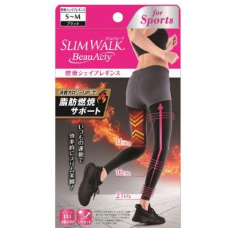 ドクターショール(Dr.scholl)の燃焼シェイプレギンス M スリムウォーク(レギンス/スパッツ)