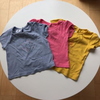 プチバトー(PETIT BATEAU)の☆プチバトー☆Tシャツ 12m 74㎝(Ｔシャツ)