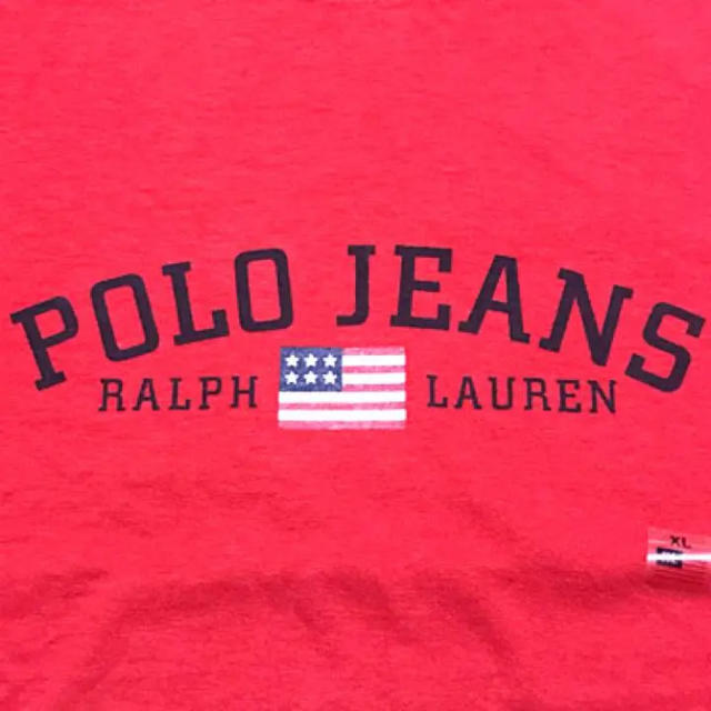 Ralph Lauren(ラルフローレン)のRALPH LAUREN 激レア90s ‼️星条旗ロゴ‼️未使用品‼️ゆるダボ メンズのトップス(Tシャツ/カットソー(半袖/袖なし))の商品写真