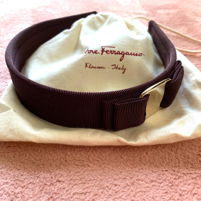 Ferragamo - Ferragamo カチューシャ ブラウンの通販 by ねこ's shop｜フェラガモならラクマ