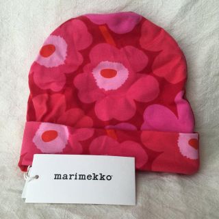 マリメッコ(marimekko)の未使用 マリメッコ ベビー帽子(帽子)