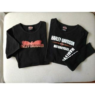 ハーレーダビッドソン(Harley Davidson)のHarley-Davidson Tシャツ　❁❁ 半袖 ＆長袖セットで！ ❁❁(Tシャツ(半袖/袖なし))