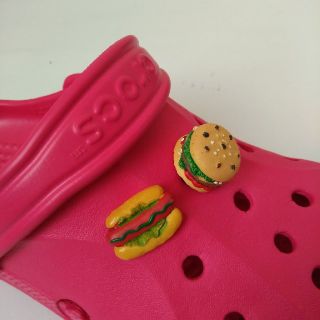 クロックス(crocs)のハンバーガー&ホットドッグ　2個アソート　クロックス用ジビッツ(その他)