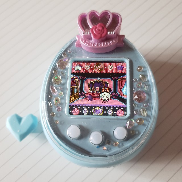 BANDAI - たまごっちピース ブルー たまデコピアス ミラクライズ BANDAI - たまごっちピース ブルー たまデコピアス ミラクライズ