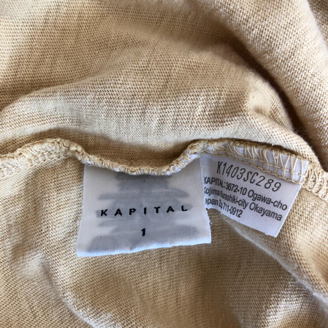 KAPITAL(キャピタル)のKAPITAL Tシャツ メンズのトップス(Tシャツ/カットソー(半袖/袖なし))の商品写真