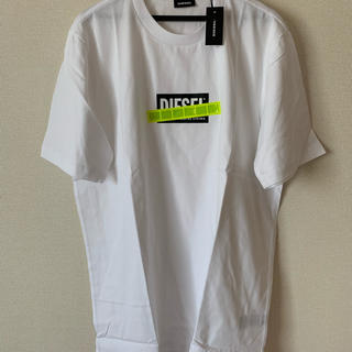 ディーゼル(DIESEL)の値引き不可！大人気TシャツホワイトXL！新品未使用品(Tシャツ/カットソー(半袖/袖なし))