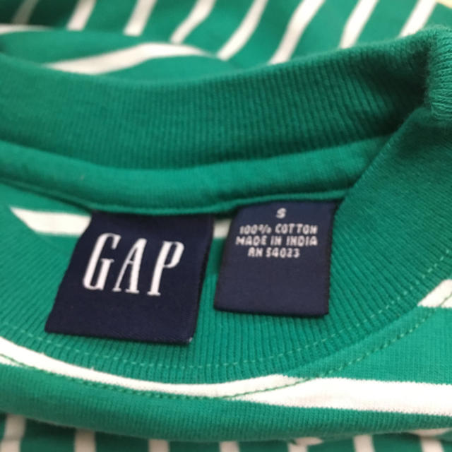 Gap Gap緑 白 グリーン ホワイト ボーダー シンプルtシャツ 未使用品の通販 By れお S Shop ギャップならラクマ