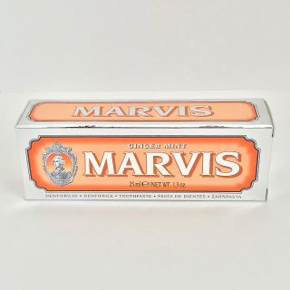 マービス(MARVIS)の【新品未開封】MARVIS マービス／歯磨き粉 ジンジャーミント_25ml(歯磨き粉)