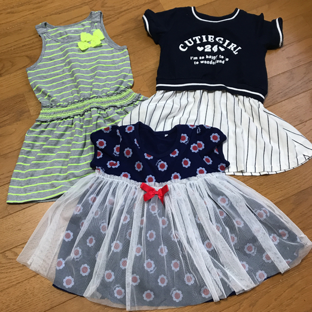 専用 追加 女の子 まとめ売り 110 計２１枚 キッズ/ベビー/マタニティのキッズ服女の子用(90cm~)(Tシャツ/カットソー)の商品写真