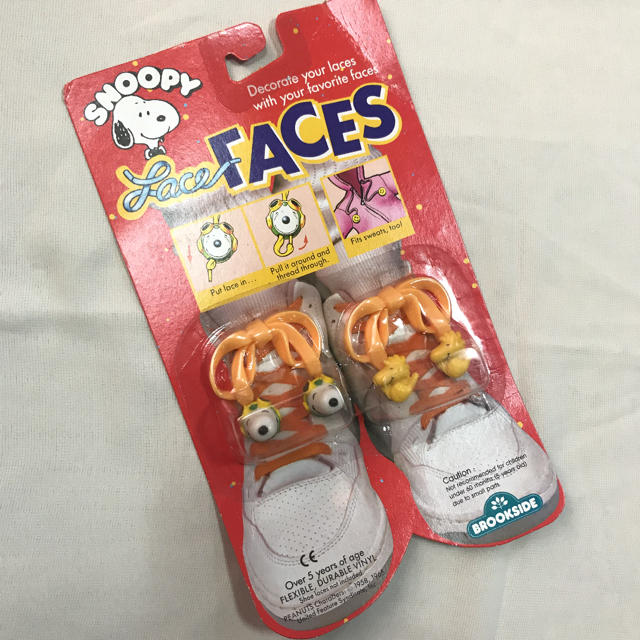 SNOOPY(スヌーピー)のSNOOPY FACES BROOKSIDE シューズ紐 レディースの靴/シューズ(その他)の商品写真