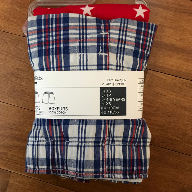 GAP Kids(ギャップキッズ)の新品 トランクス 110cm 幼児 キッズ/ベビー/マタニティのキッズ服男の子用(90cm~)(下着)の商品写真