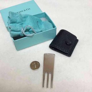 Tiffany & Co. - ティファニー☆ゴルフ マーカー&フォークの通販 by