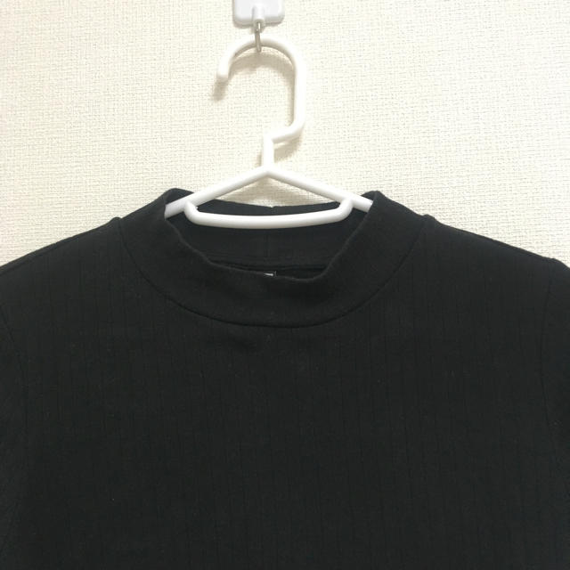 UNIQLO(ユニクロ)のユニクロ 5分袖 リブハイネックT レディースのトップス(Tシャツ(長袖/七分))の商品写真