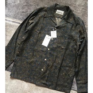 ワコマリア(WACKO MARIA)の新品未使用タグ付き 18FW ワコマリア ペイズリー柄 総柄 アロハシャツ  M(シャツ)