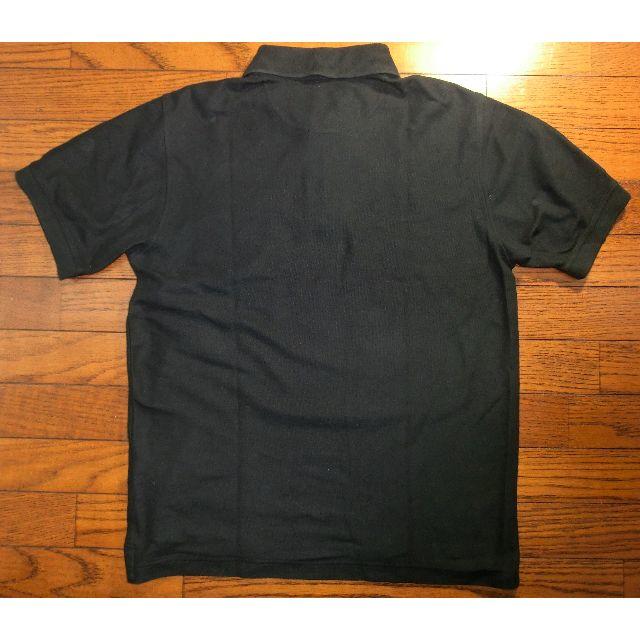 しまむら(シマムラ)の無地 ブラック 鹿の子 ポロシャツ XL 半袖 メンズのトップス(ポロシャツ)の商品写真