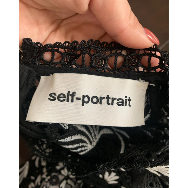 SELF PORTRAIT(セルフポートレイト)のself portrait風♡インポートレースワンピース レディースのワンピース(ミニワンピース)の商品写真