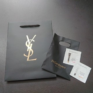 イヴサンローランボーテ(Yves Saint Laurent Beaute)の【YVES SAINT LAURENT】サンプル・ショップバック(ショップ袋)