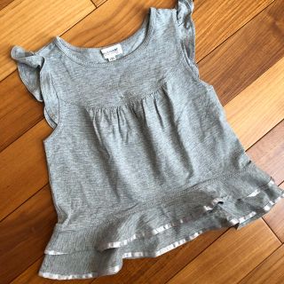 ジルスチュアート(JILLSTUART)の美品ジルスチュアート☆フリルTシャツ120-130(Tシャツ/カットソー)