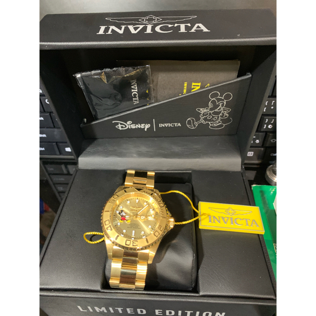 INVICTA(インビクタ)のInvicta インビクタ ミッキー 自動巻 ダイバーウォッチ 定価8万 メンズの時計(その他)の商品写真