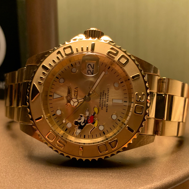 Invicta インビクタ ミッキー 自動巻 ダイバーウォッチ 定価8万 - 2