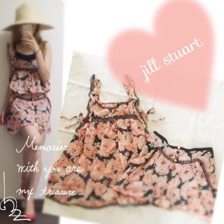 ジルスチュアート(JILLSTUART)のジル♡フラワー柄シフォンブラウスセット(セット/コーデ)