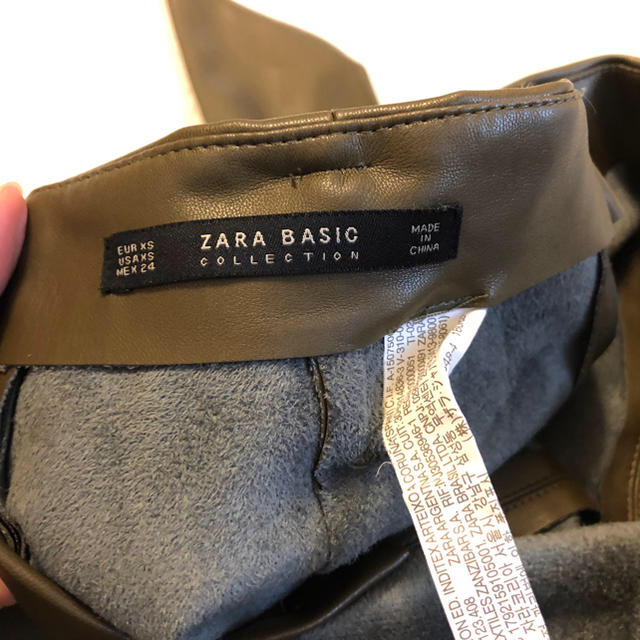 ZARA(ザラ)の年内処分予定🙏 ZARA 新品✨ハイウエストレザータイトスカート レディースのスカート(ひざ丈スカート)の商品写真