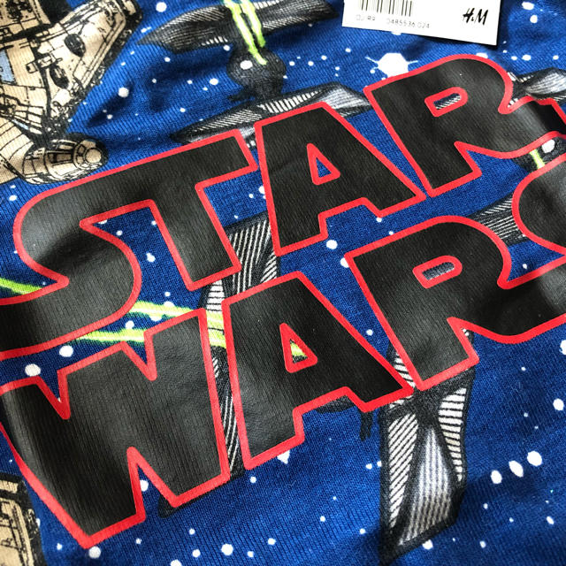 H&M(エイチアンドエム)の1.5-2y●H&M…スターウォーズスリムパジャマ● キッズ/ベビー/マタニティのキッズ服男の子用(90cm~)(パジャマ)の商品写真