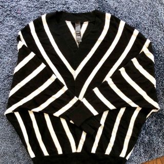 シャリーフ(SHAREEF)のSHAREEF BIAS STRIPE DOLMAN P/O(ニット/セーター)