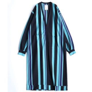 シャリーフ(SHAREEF)のSHAREEF BE MALTI STRIPE LONG CARDIGAN(カーディガン)