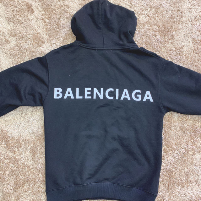 Balenciaga - nonnon22さま専用 バレンシアガ パーカー XSsize black