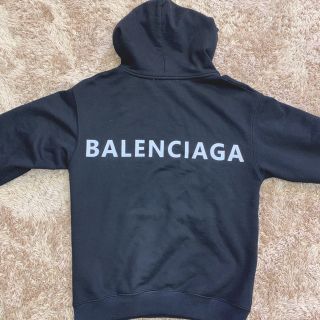 バレンシアガ(Balenciaga)のnonnon22さま専用 バレンシアガ パーカー XSsize black(パーカー)