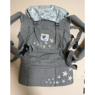 エルゴベビー(Ergobaby)のエルゴ ベビー スター  ギャラクシーグレー 美品 (抱っこひも/おんぶひも)