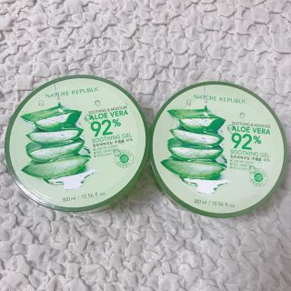 ネイチャーリパブリック(NATURE REPUBLIC)の【2個セット】NATURE REPUBLIC アロエジェル(ボディクリーム)